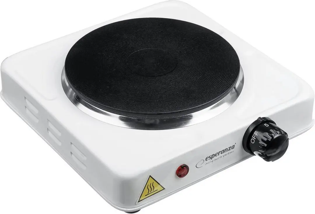 Esperanza EKH002W Kookplaat - 1 Zone - Wit - afbeelding 6 van 6