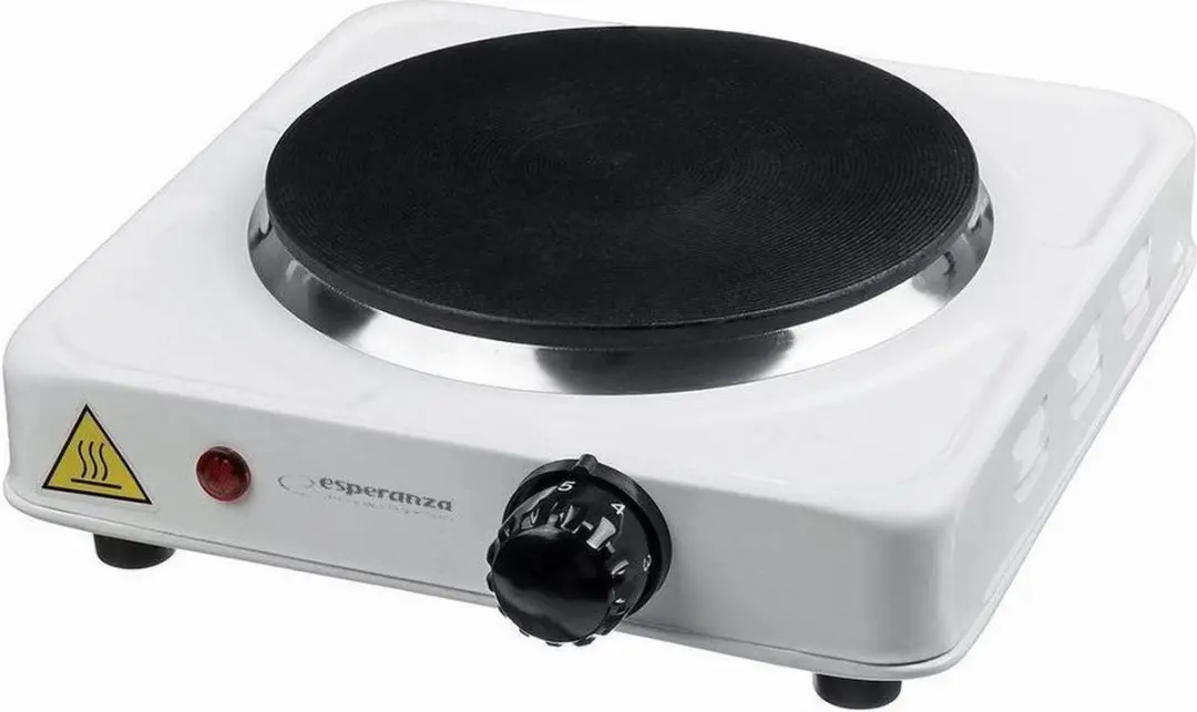 Esperanza EKH002W Kookplaat - 1 Zone - Wit - afbeelding 5 van 6