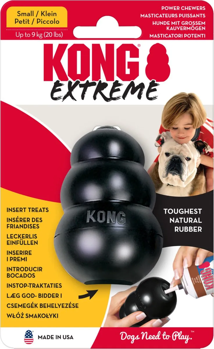 KONG Extreme Honden Speelgoed - Zwart S