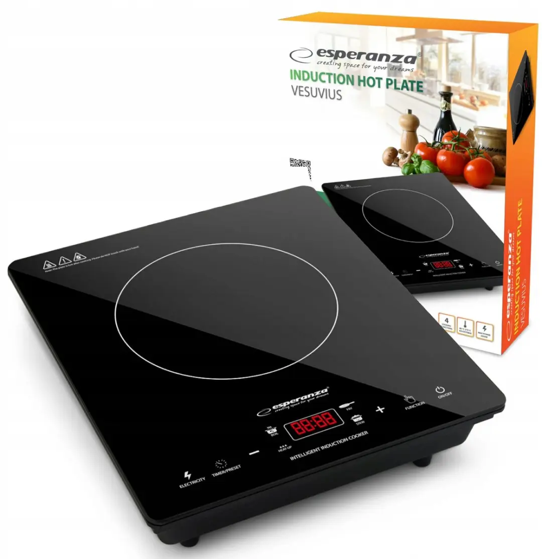 Esperanza Vesuvius EKH009 Inductiekookplaat
