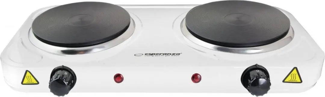 Esperanza Cotopaxi EKH010W Kookplaat - 2000W - Wit - afbeelding 4 van 6