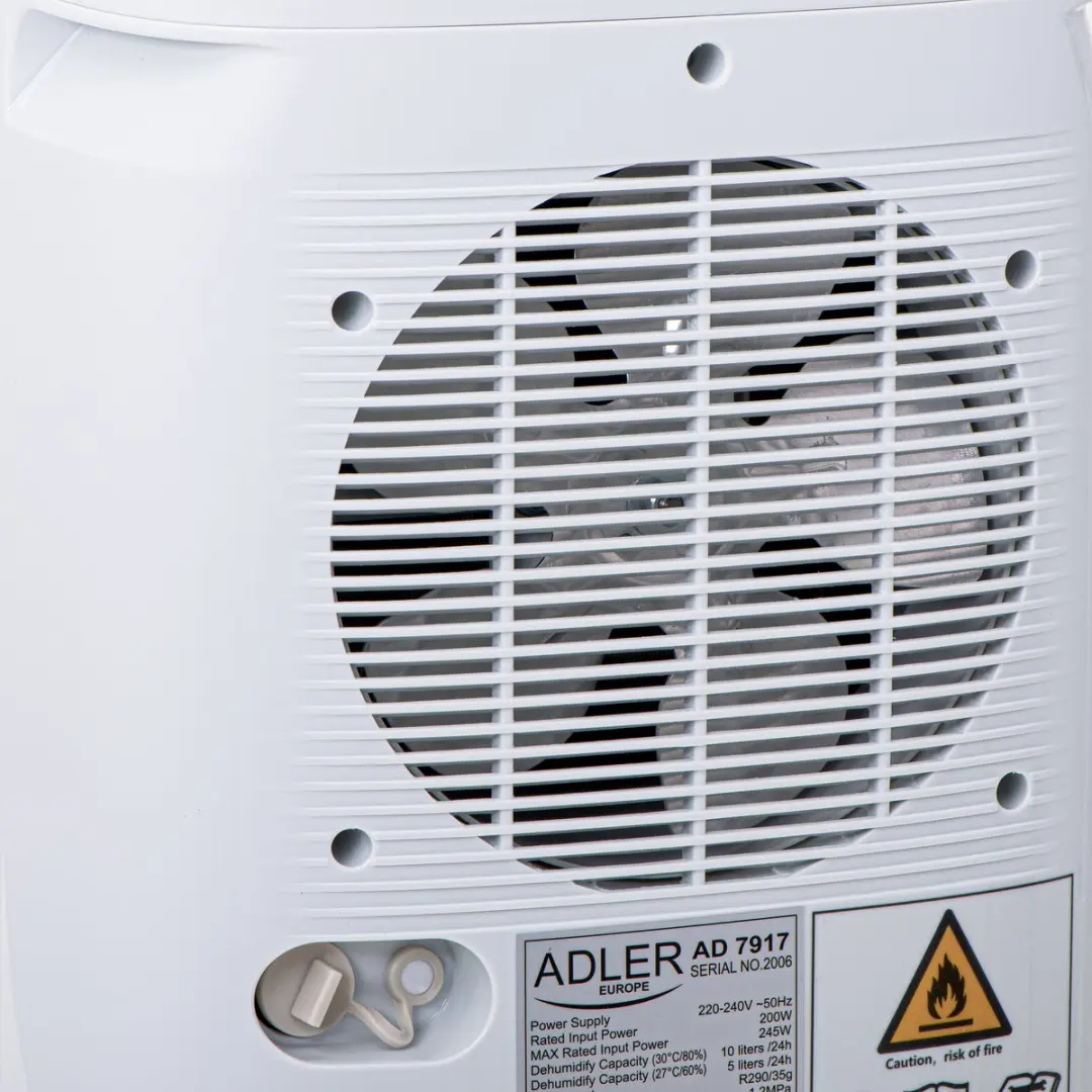 Adler AD 7917 Luchtontvochtiger - 200W - Wit - afbeelding 6 van 6