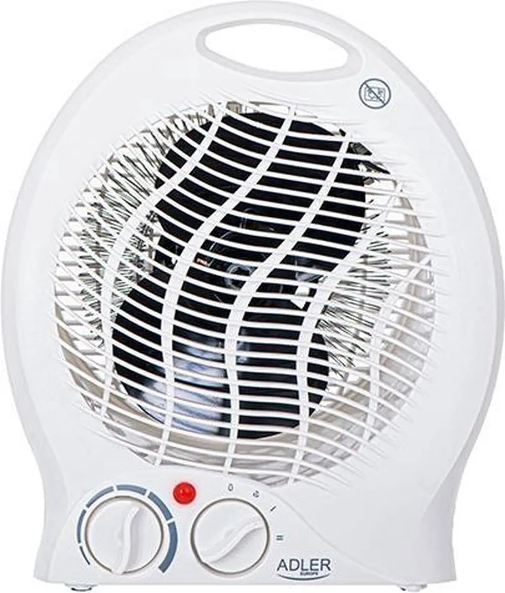 Adler AD 7728 Ventilatorkachel 2000W - Wit - afbeelding 2 van 6