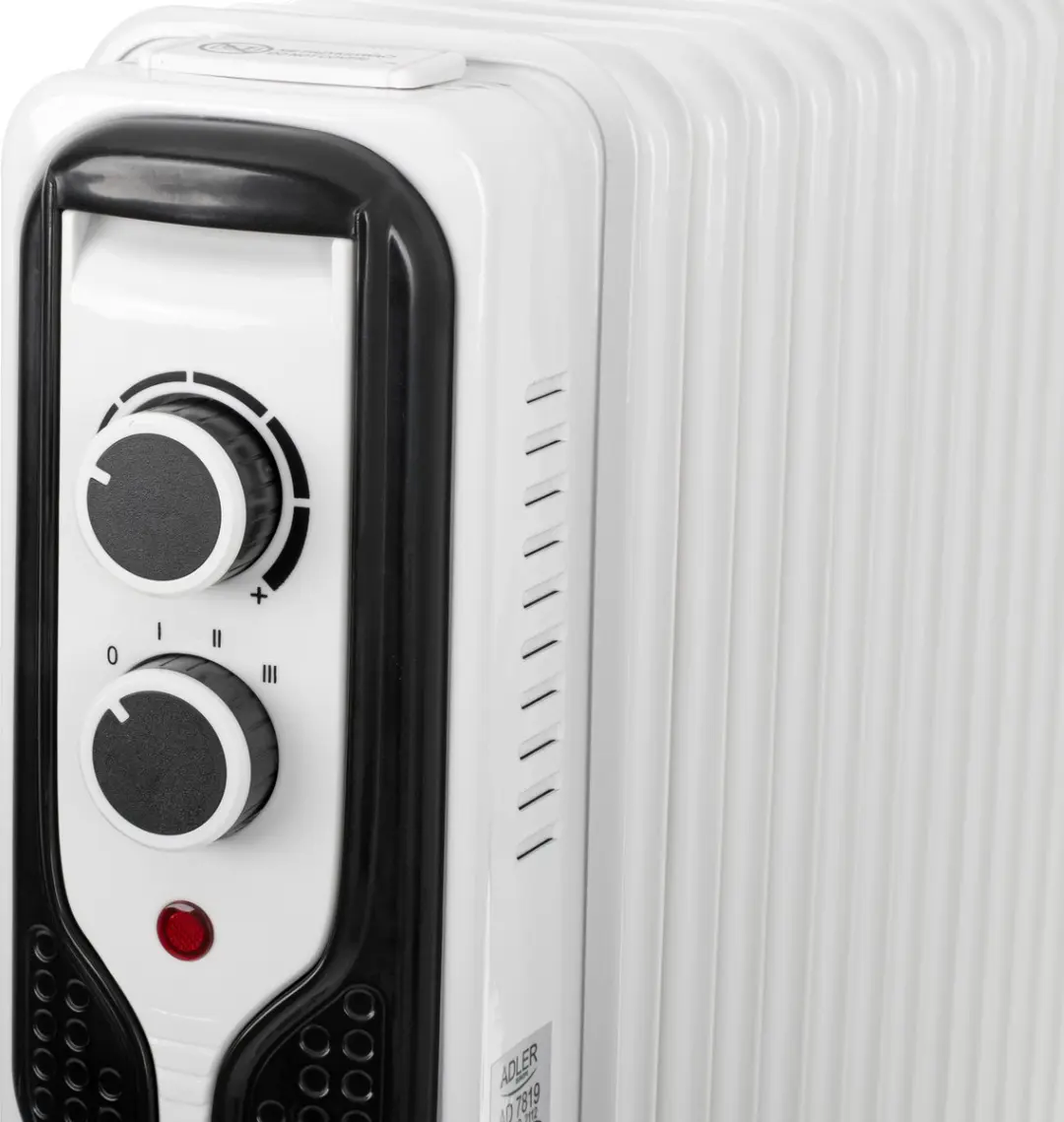 Adler AD 7816 Oliegevulde Radiator - 2000W - Wit - afbeelding 4 van 6