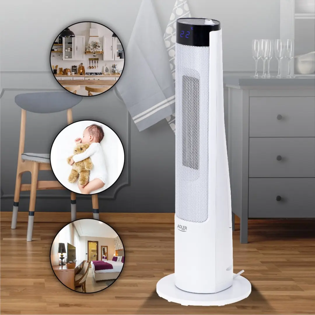 Adler AD 7730 Keramische Radiator - 2200W - afbeelding 4 van 6