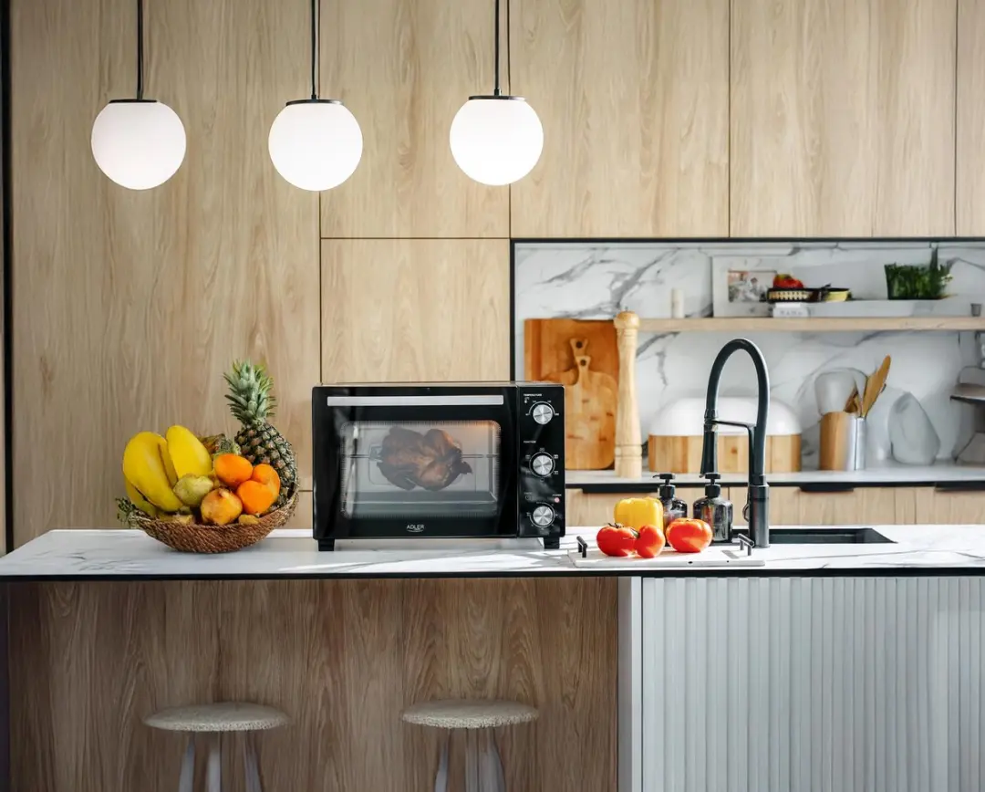 Adler AD 6026 Elektrische Oven - 48L - 1800W - Zwart - afbeelding 6 van 6