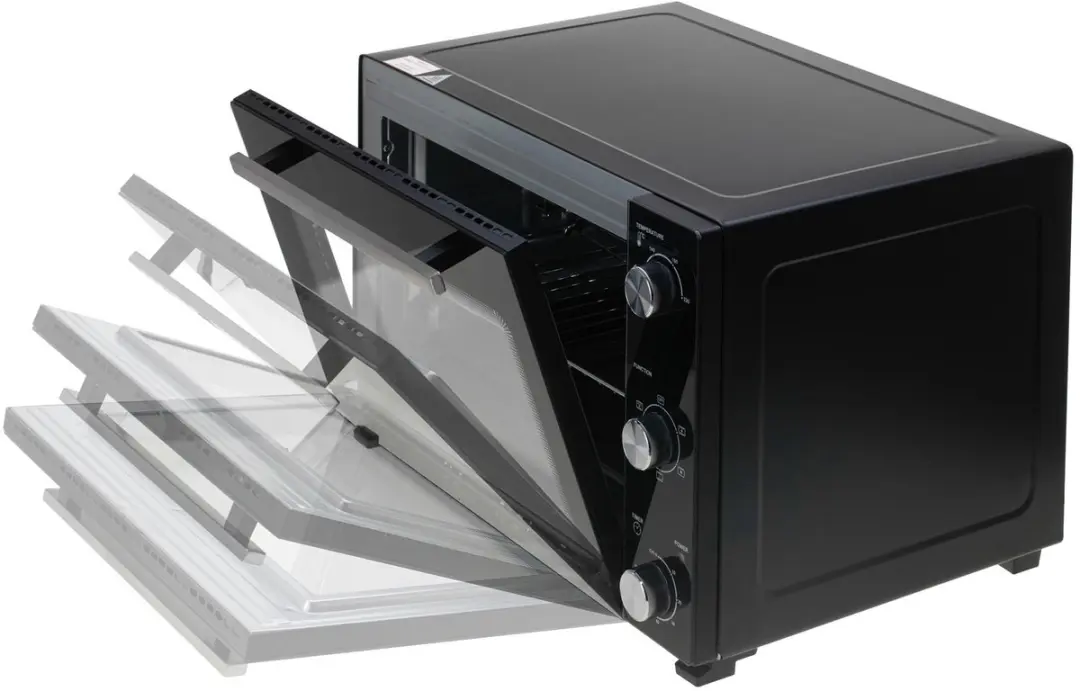 Adler AD 6026 Elektrische Oven - 48L - 1800W - Zwart - afbeelding 5 van 6
