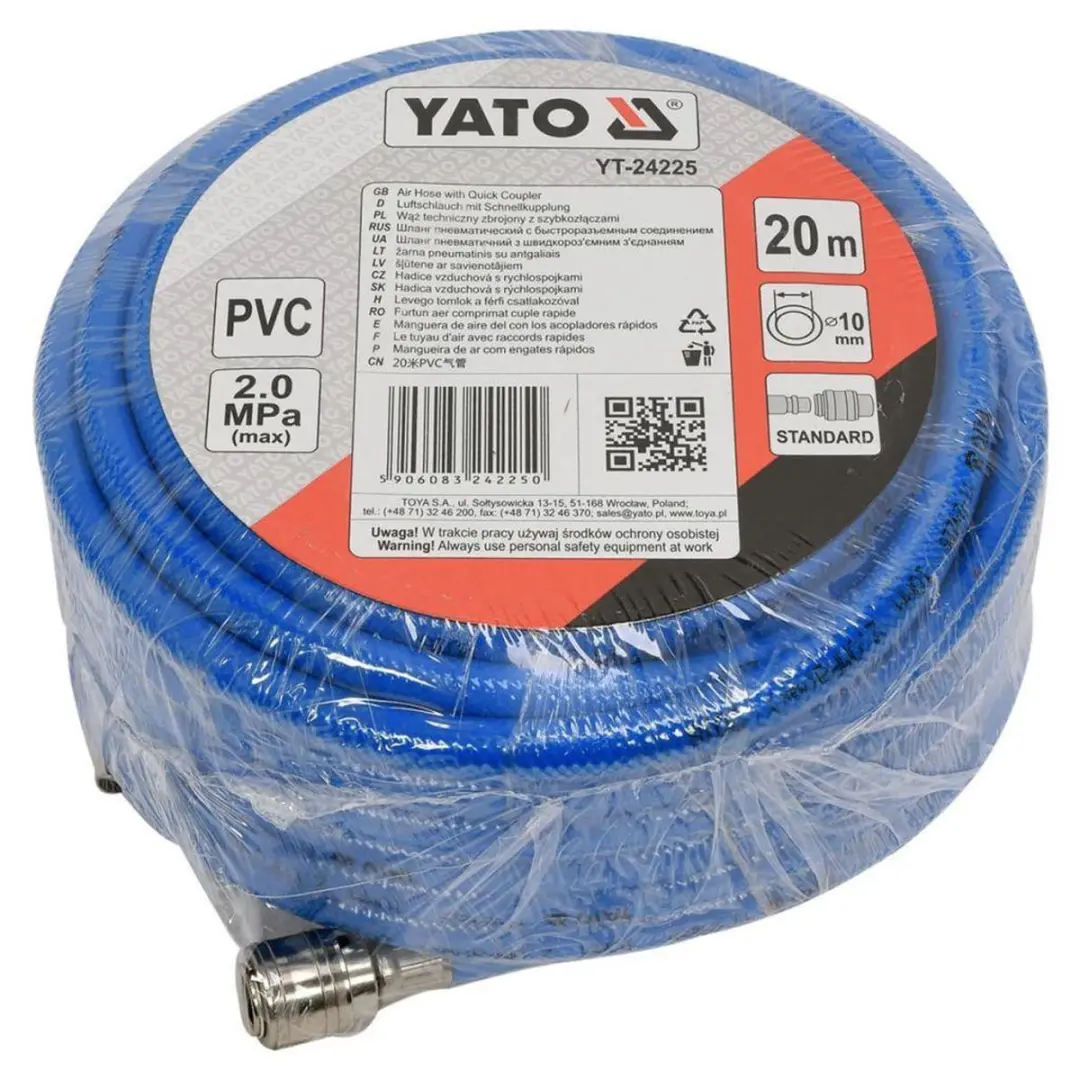 Yato Verena YT-24225 Pneumatische Slang - 10mm - 20m - afbeelding 3 van 3
