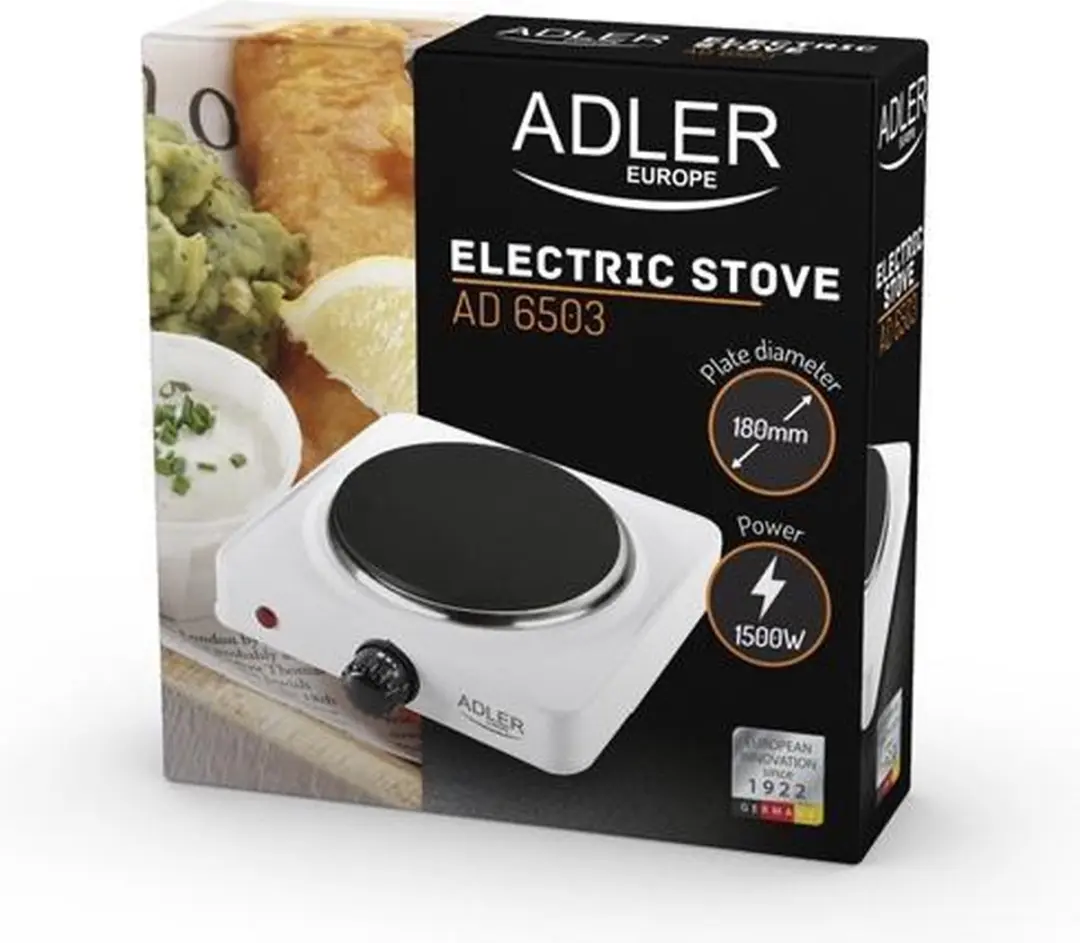Adler AD 6503 Kookplaat - Wit - afbeelding 4 van 6