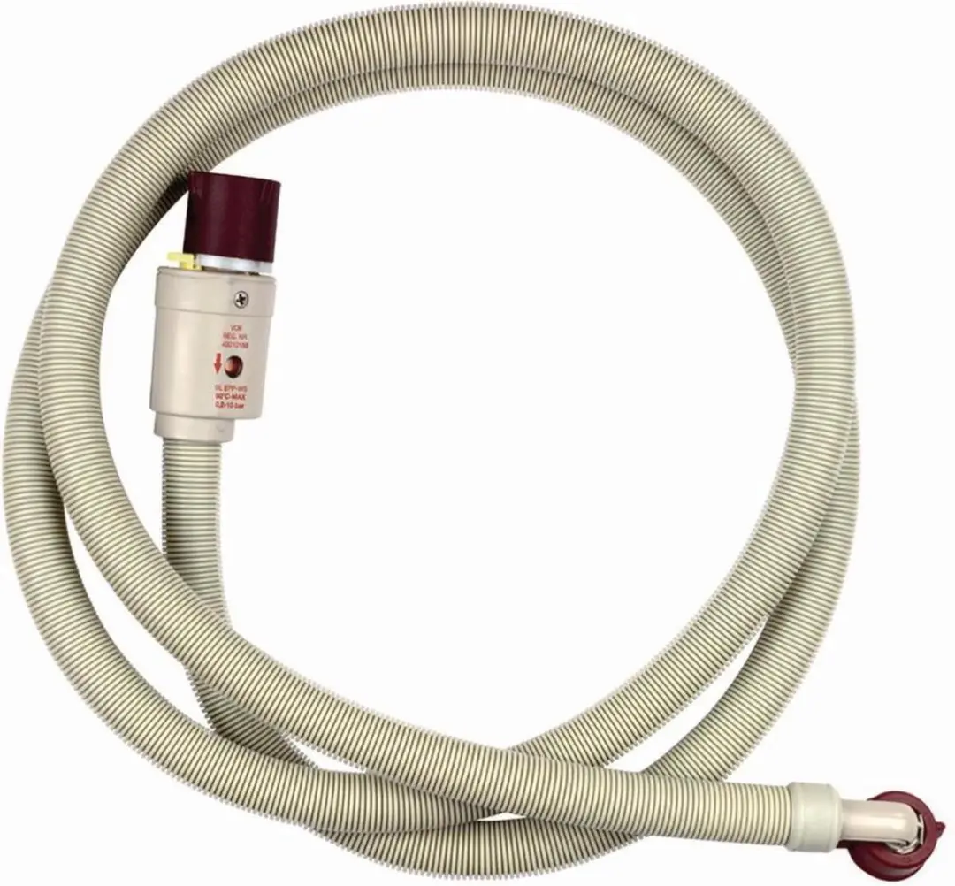 WPRO 481953028925 Toevoerslang Met Waterslot 3/4'' Recht