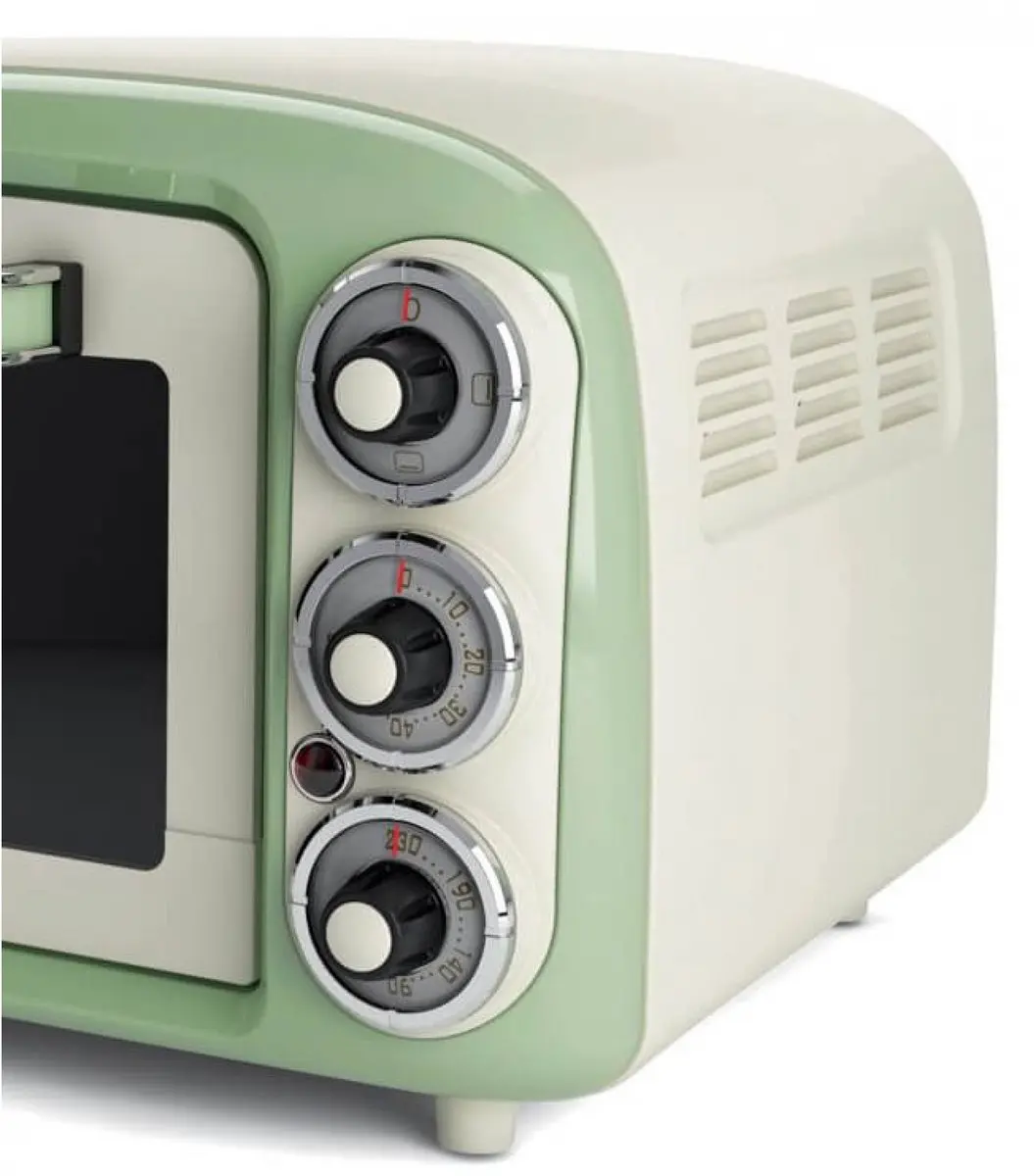 Ariete 979 - Retro Mini Oven – Groen - afbeelding 6 van 6