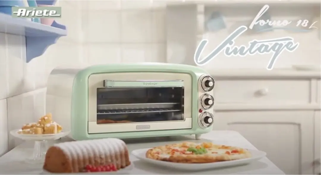 Ariete 979 - Retro Mini Oven – Groen - afbeelding 3 van 6