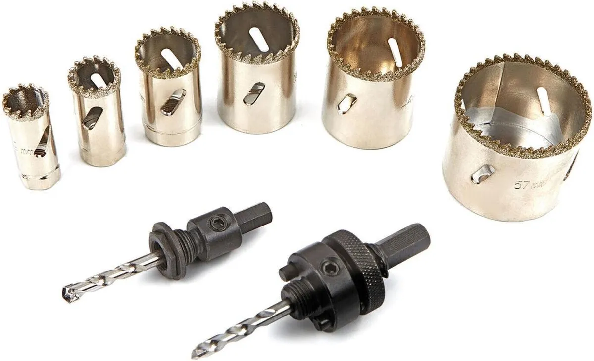 HBM Machines Diamant Gatenzaagset 19-57mm