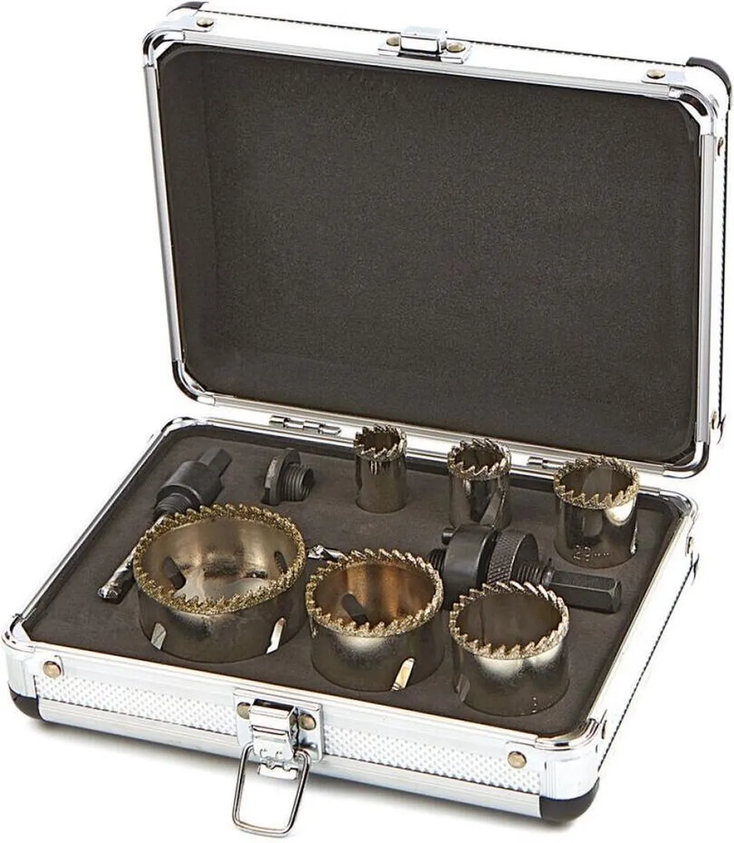 HBM Machines Diamant Gatenzaagset 19-57mm - 11-delig