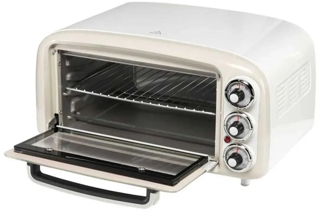 Ariete 979 Vintage Mini Oven - 18L - 1380W - Beige - afbeelding 3 van 6