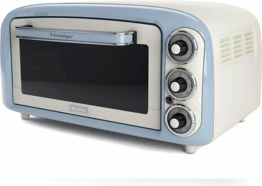 Ariete Vintage 0979/05 Mini Bakoven - 18L - Lichtblauw - afbeelding 5 van 5