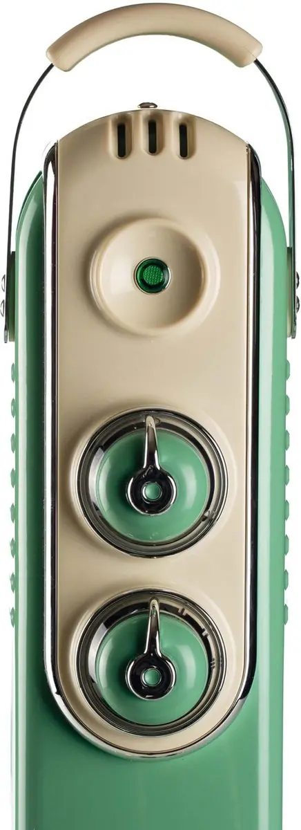 Ariete Vintage 0837/14 Olieradiator - 1500W - Mintgroen - afbeelding 5 van 5