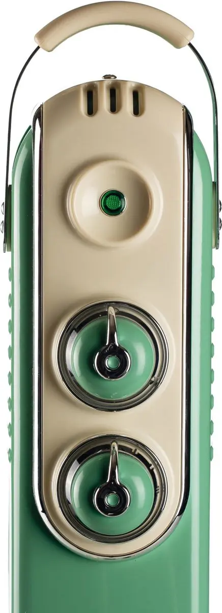Ariete 0838/14 Vintage Olieradiator 2000W - Mint Groen - afbeelding 5 van 5