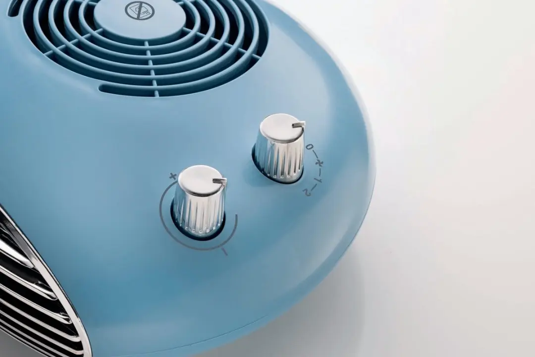 Ariete Vintage Ventilatorkachel 2000W - Lichtblauw - afbeelding 5 van 5