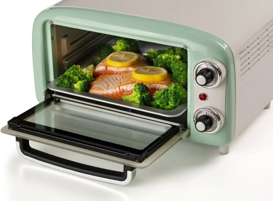 Ariete Vintage 3919/04 Mini Oven 800W - 10L - Groen - afbeelding 6 van 6