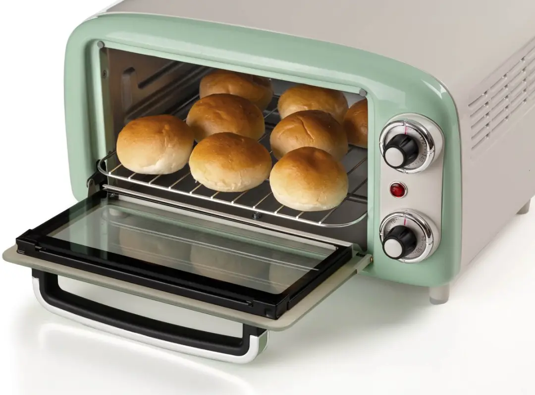 Ariete Vintage 3919/04 Mini Oven 800W - 10L - Groen - afbeelding 5 van 6