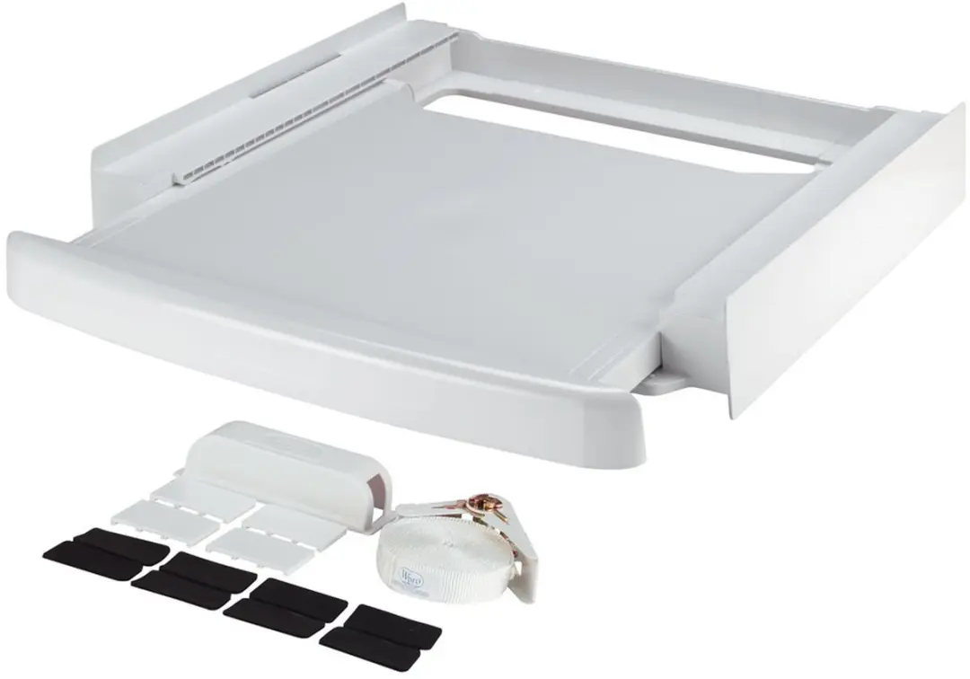 Wpro SKS101 Stapelset Wasmachine/Wasdroger 60cm - Wit - afbeelding 6 van 6