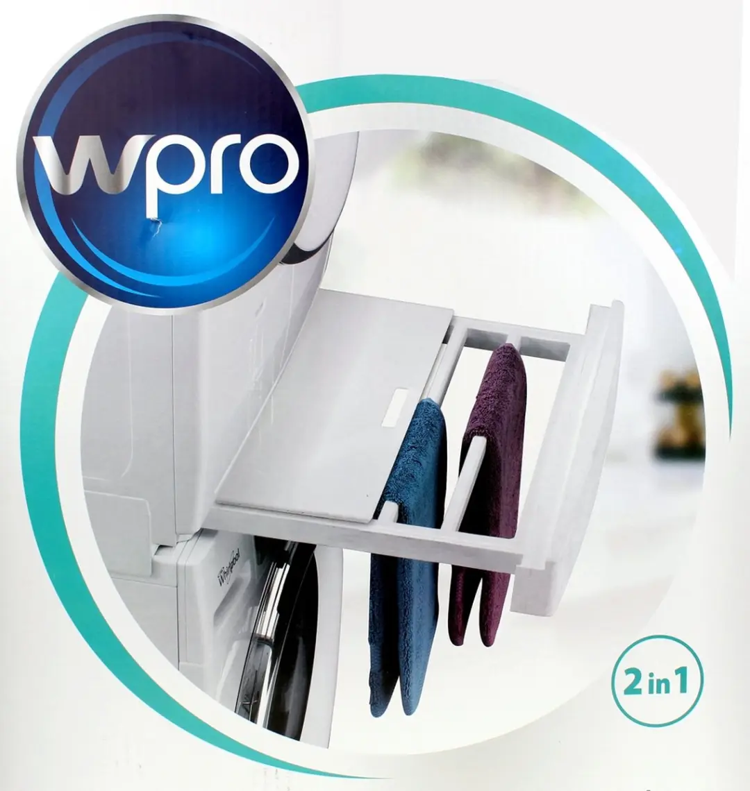 Wpro SKP101 Tussenbouwpakket Wasmachine/Droger