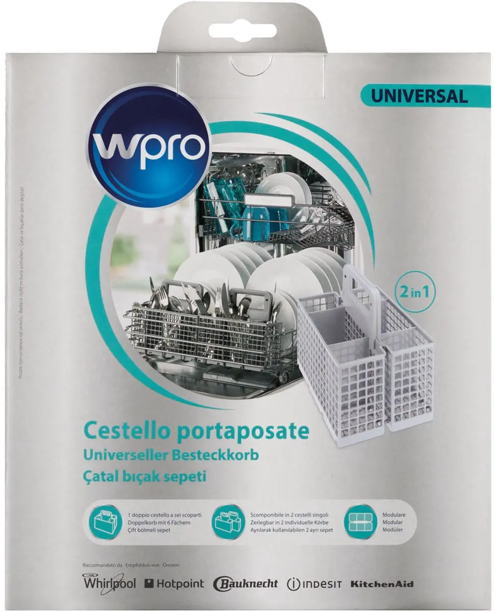 Whirlpool DWB304 Bestekmand Vaatwasser - Grijs - afbeelding 3 van 6