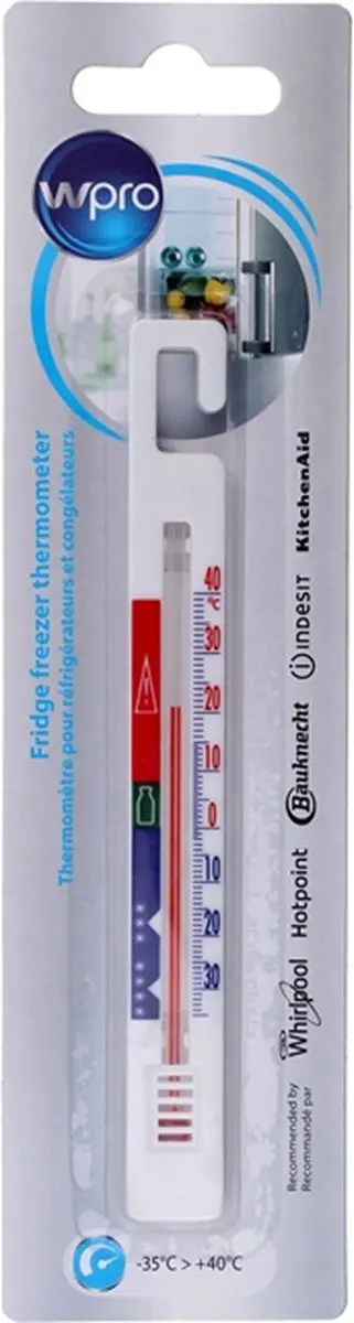 Wpro 484000008621 Koelkastthermometer - Wit - afbeelding 5 van 6