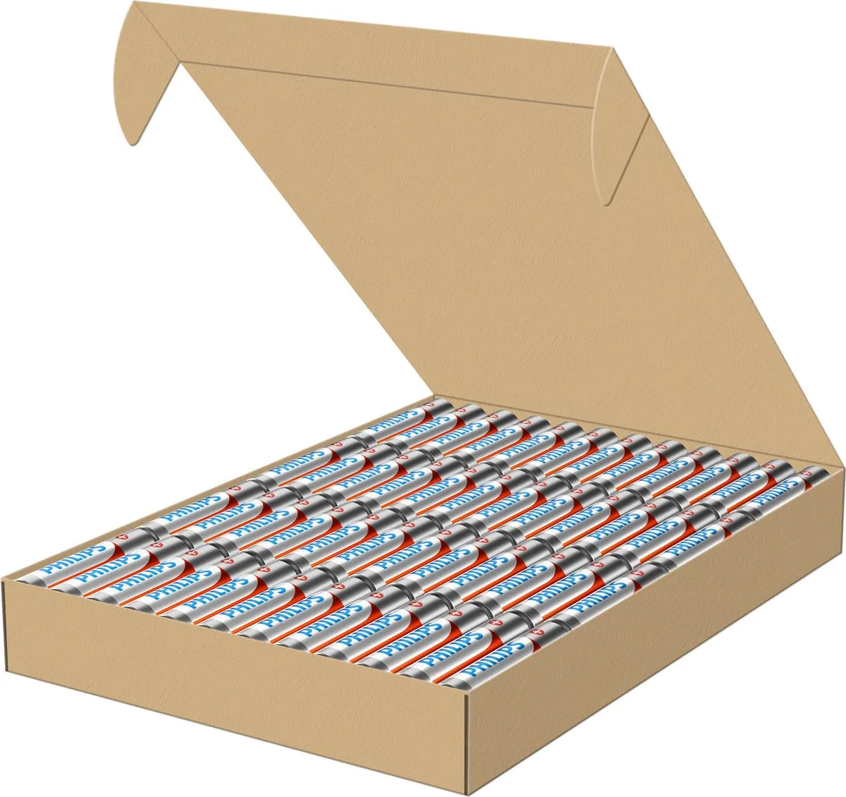 Philips AAA Super Heavy Duty Batterijen
