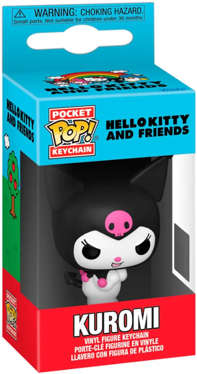 Funko Pocket Pop! Keychain Kuromi & Hello Kitty - Multicolor