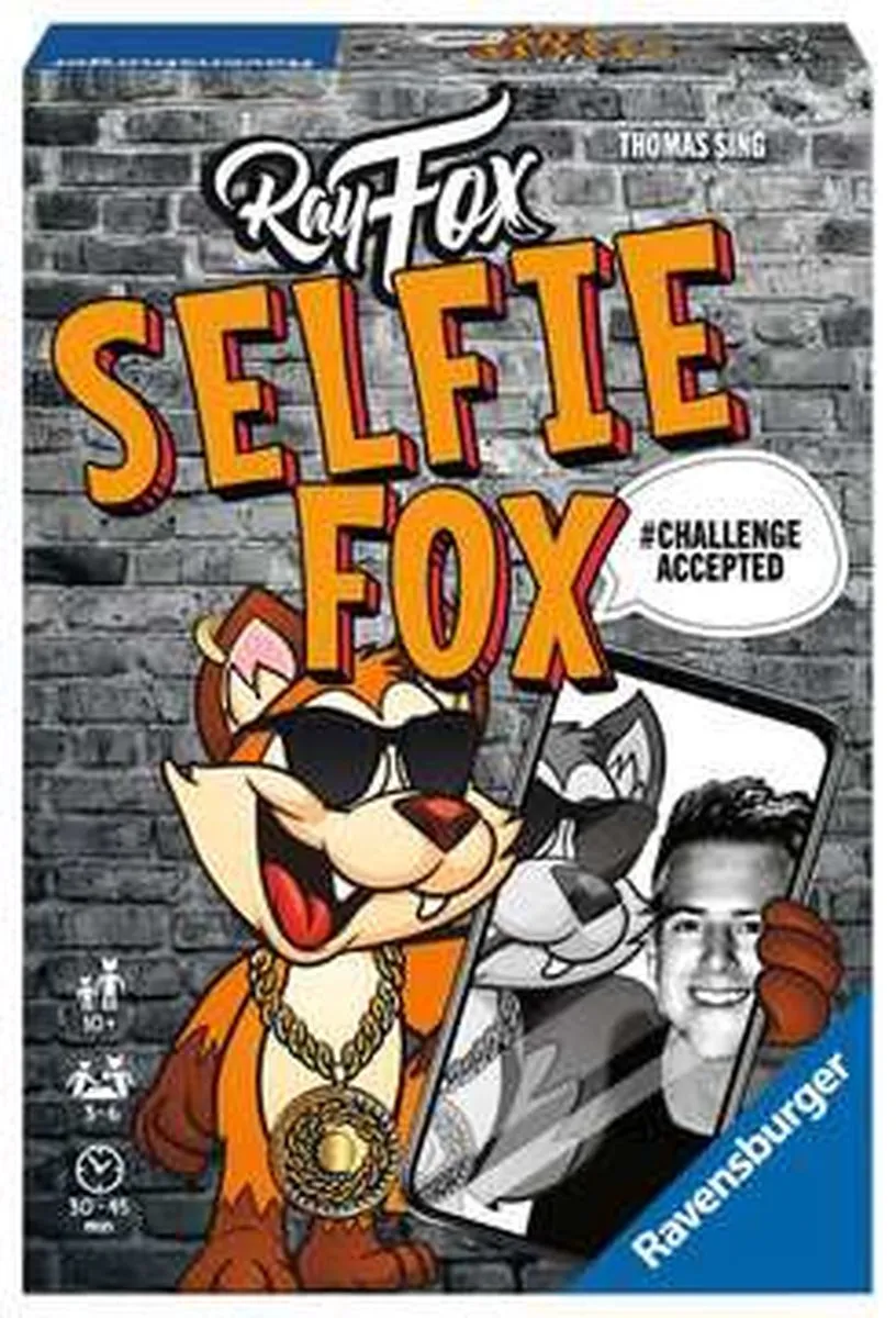Ravensburger Ray Fox Selfie Fox Bordspel