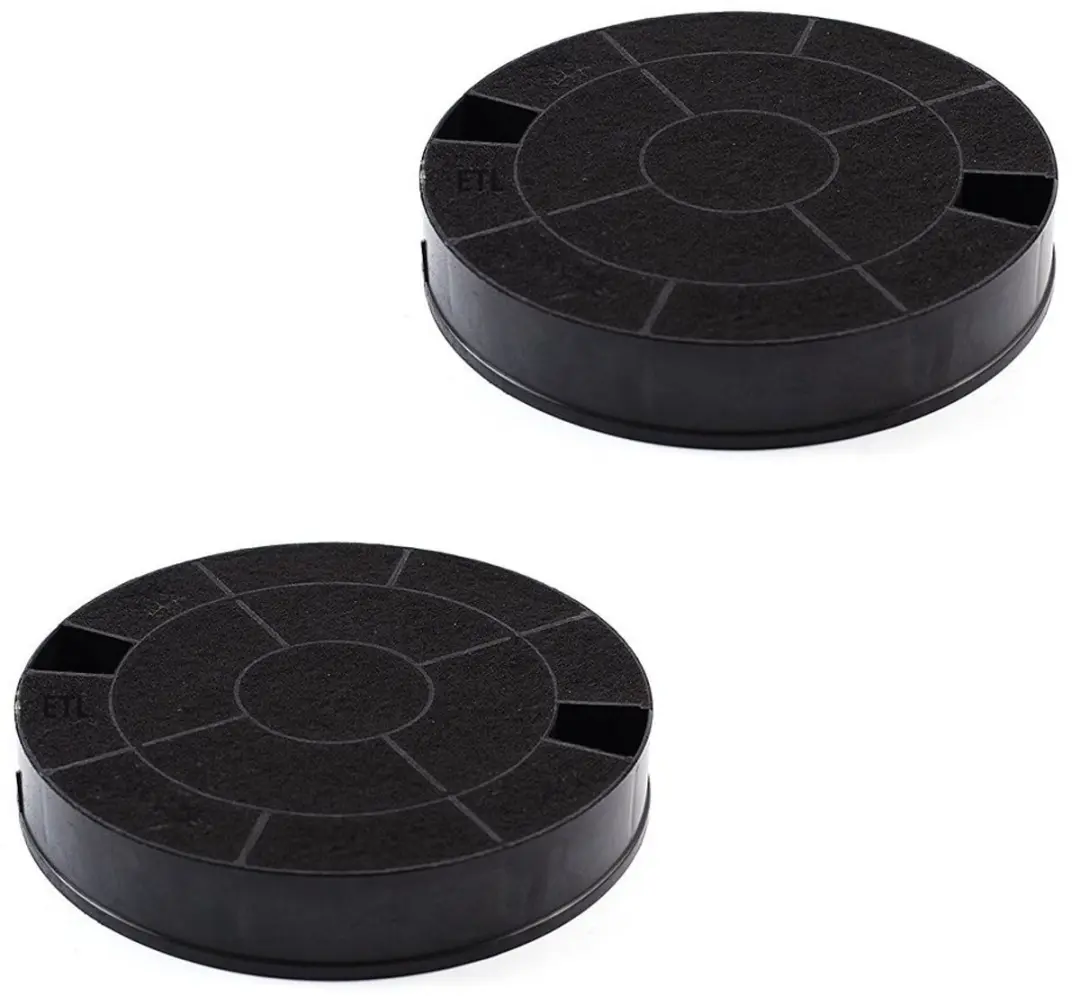 Elica CFC0140124 Nevelfilter - o.a. Alba/Aqua/Daisy - Zwart - afbeelding 2 van 2