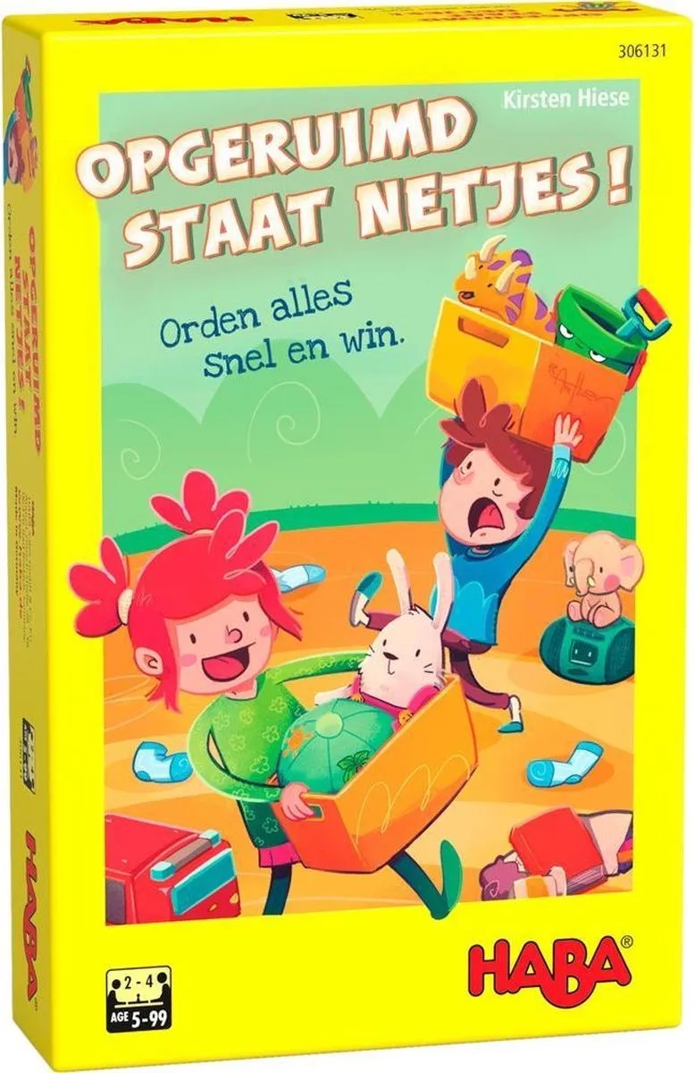 Haba Opgeruimd Staat Netjes Behendigheidsspel