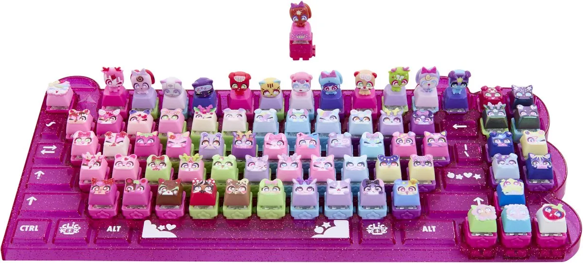 Goliath Clickeez Series 1 Keyboard Mega Pack - Anti-Stress Speelgoed - Keyboard Fidget