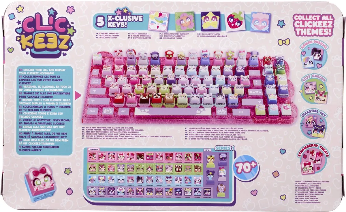 Goliath Clickeez Series 1 Keyboard Mega Pack - Anti-Stress Speelgoed - Keyboard Fidget