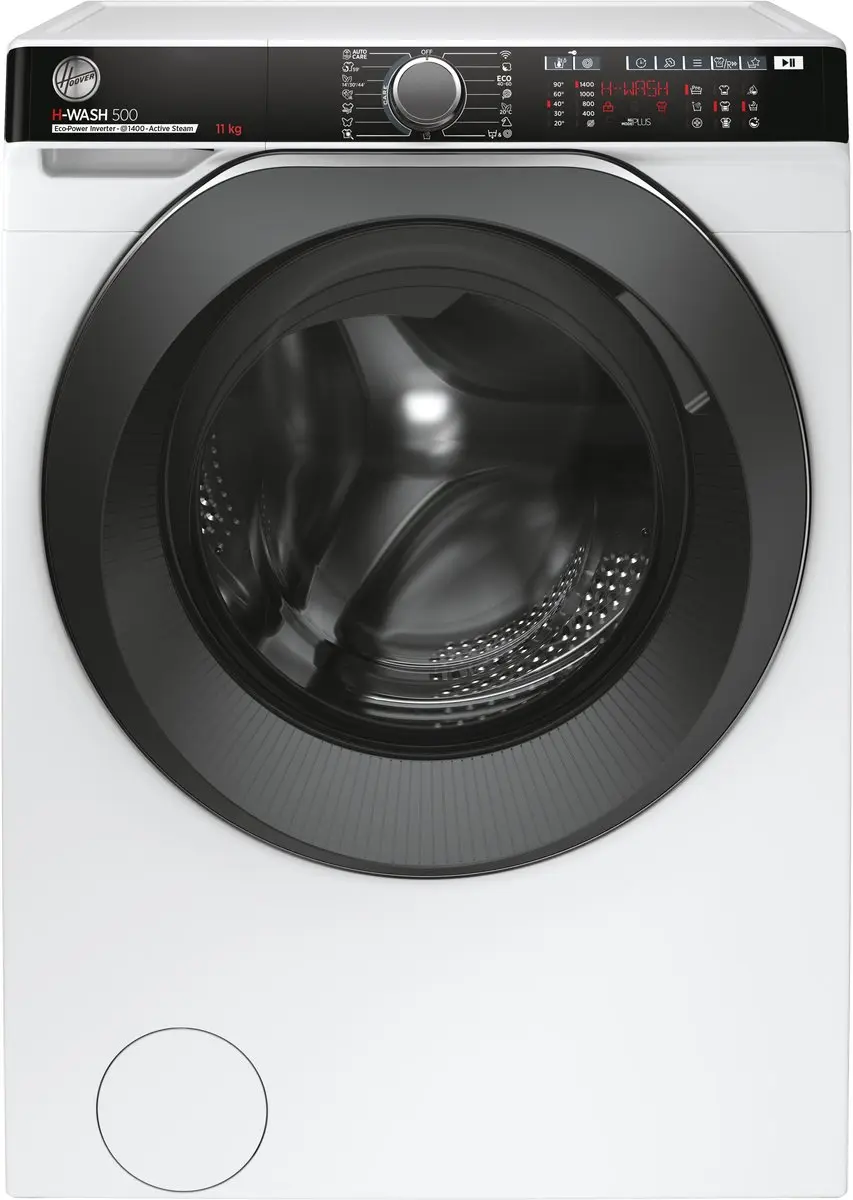 Hoover H-WASH 500 HWP 411AMBC/1-S wasmachine Voorlader 11 kg 1400 RPM Wit