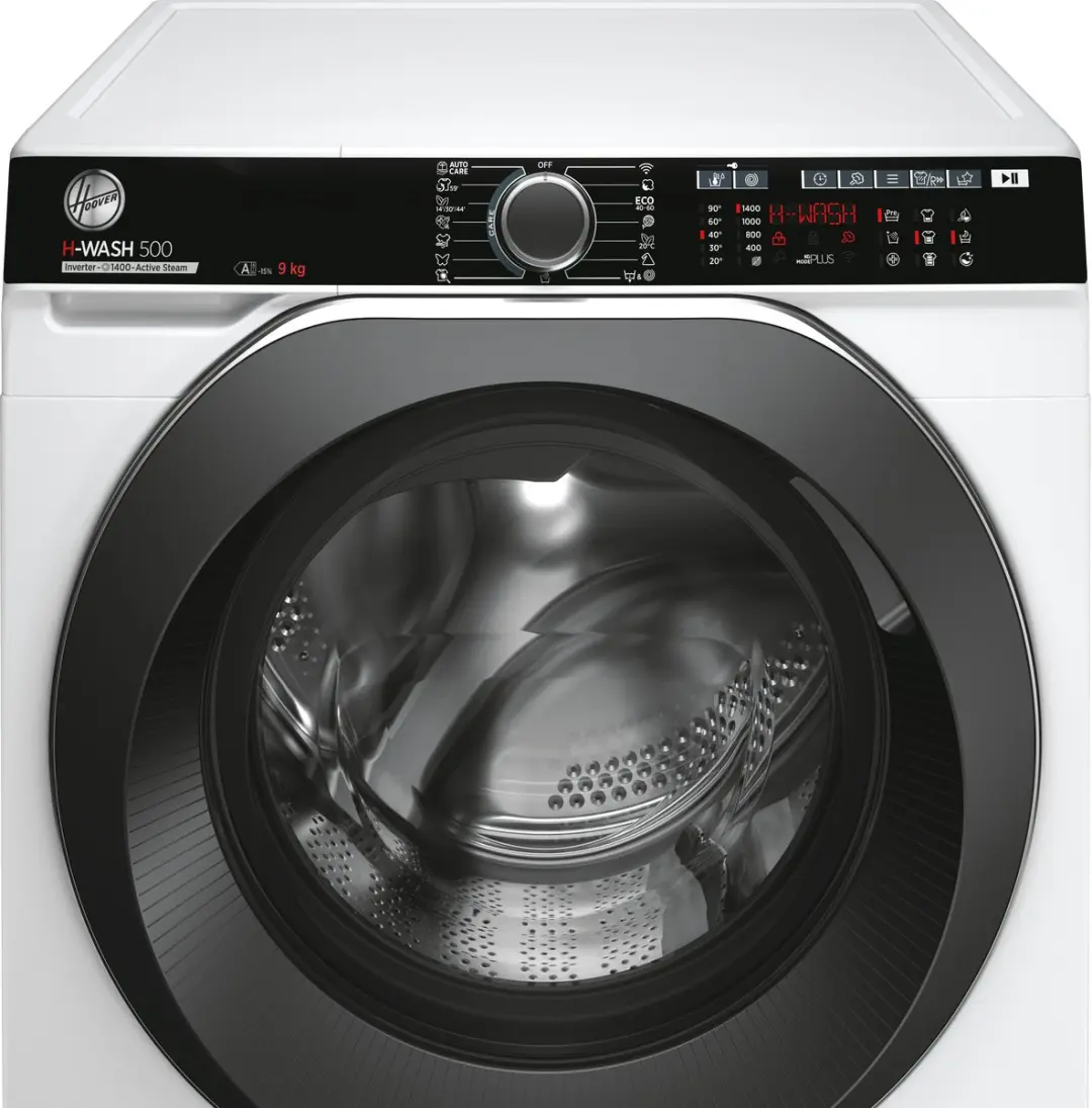 Hoover H-WASH 500 HWP 49AMBC7/1-S Wasmachine - 9 kg - Wit - afbeelding 4 van 6