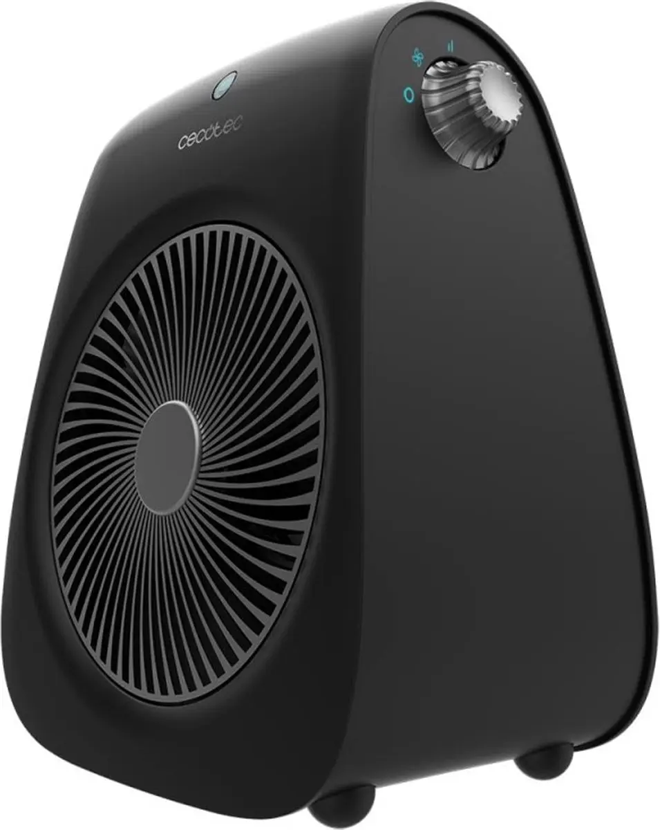 Cecotec Elektrischer Heizlüfter ReadyWarm 2000 Max Force Schwarz, Heizlüfter m