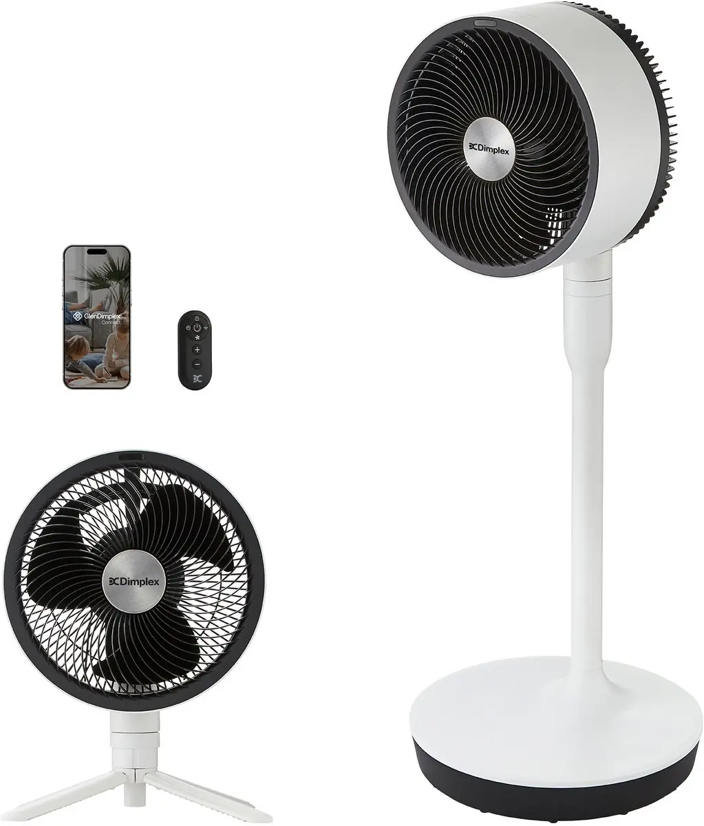 Dimplex DUOCOOL 2-in-1 Smart Statiefventilator