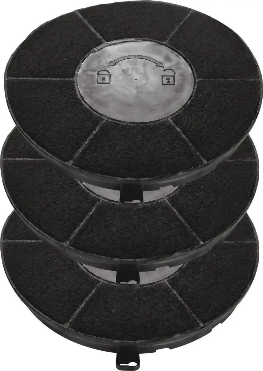 3x WPRO Koolstoffilter Type 48 / AMC037