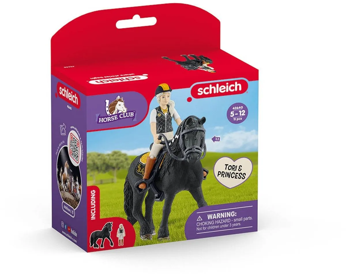 Schleich Horse Club Tori & Prinses 42640 - Meerkleurig