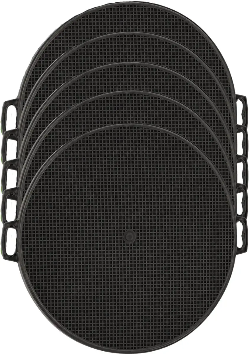 5x WPRO Koolstoffilter Type B210 / FAC539 / 484000008579 / CHF210/1