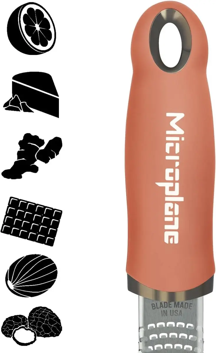 Microplane Premium Classic Rasp Zester - Cinnamon Orange - afbeelding 2 van 6