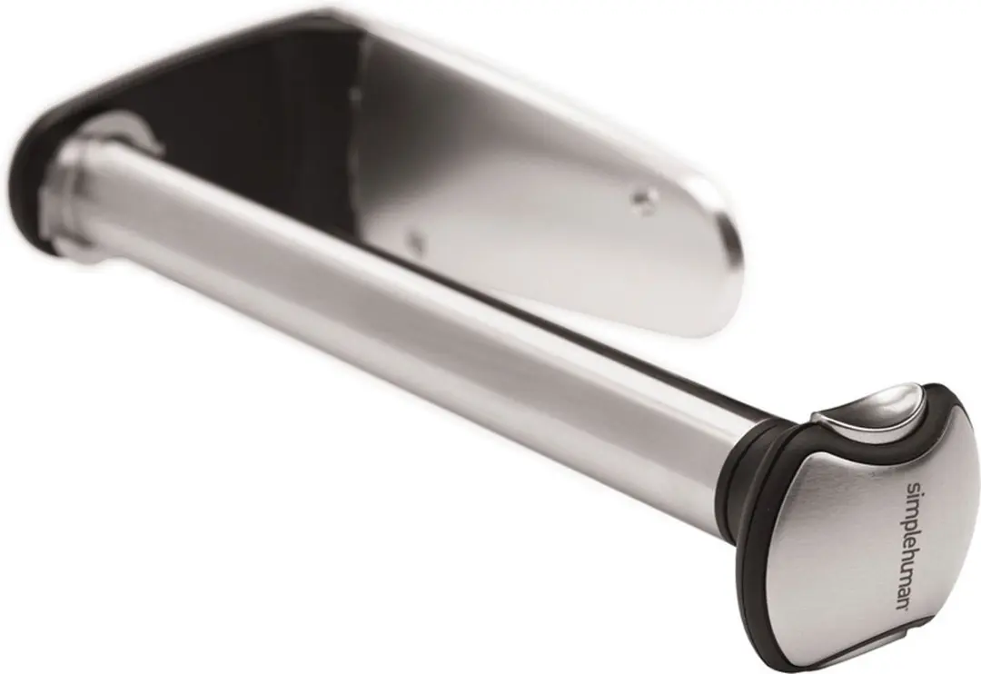 Simplehuman Keukenrolhouder Wandbevestiging - Zilver - afbeelding 6 van 6