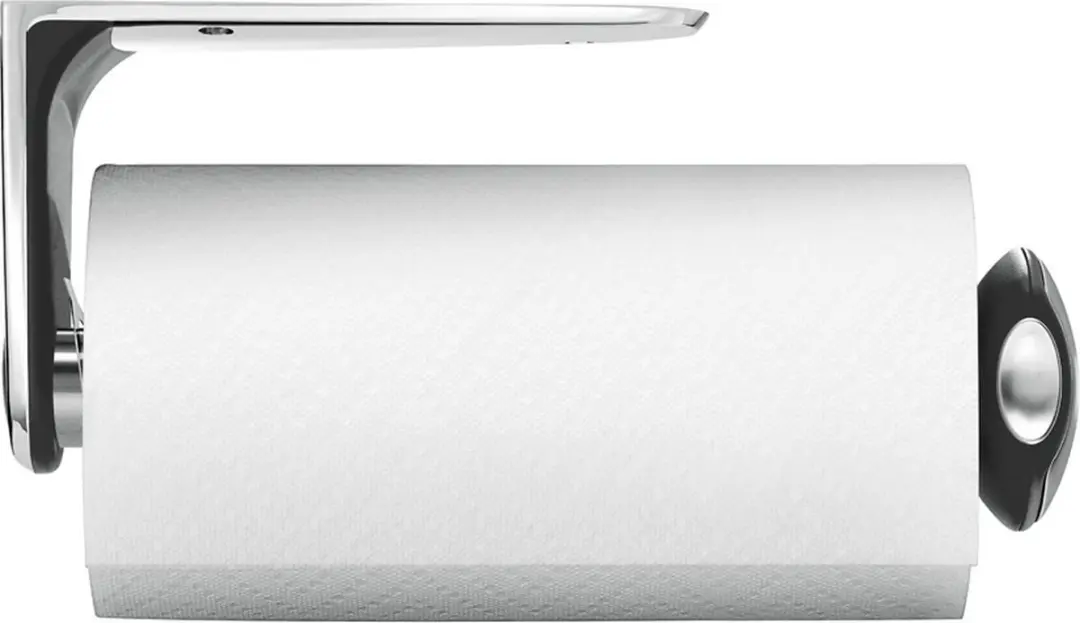 Simplehuman Keukenrolhouder Wandbevestiging - Zilver - afbeelding 3 van 6