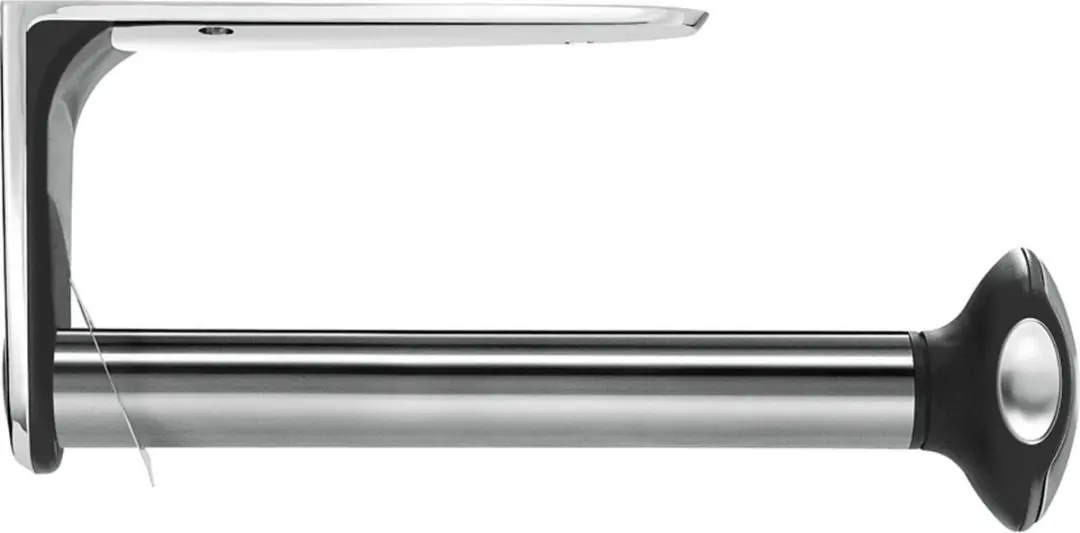 Simplehuman Keukenrolhouder Wandbevestiging - Zilver - afbeelding 2 van 6
