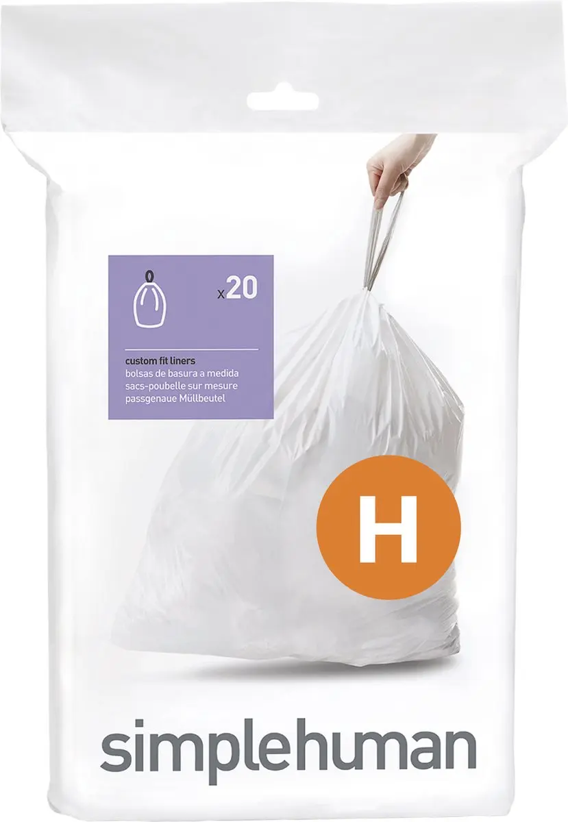 Simplehuman Code H Afvalzakken