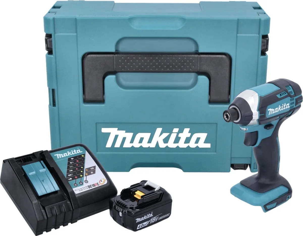 Makita DTD 152 RM1J Slagschroevendraaier - 18V - 4.0Ah - Makpac