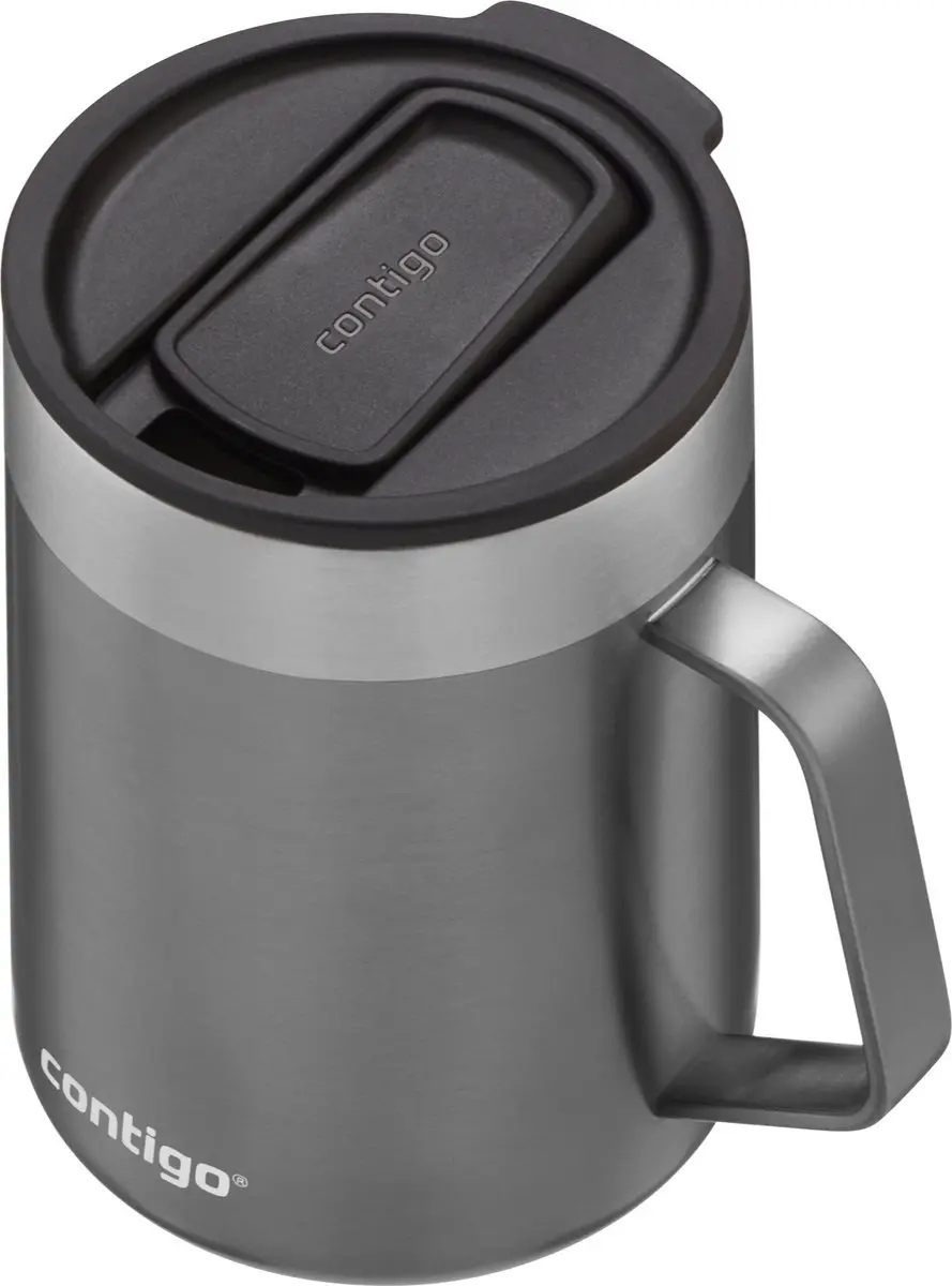 Contigo Streeterville Desk Mug Thermosbeker 410ml - Grijs - afbeelding 2 van 6
